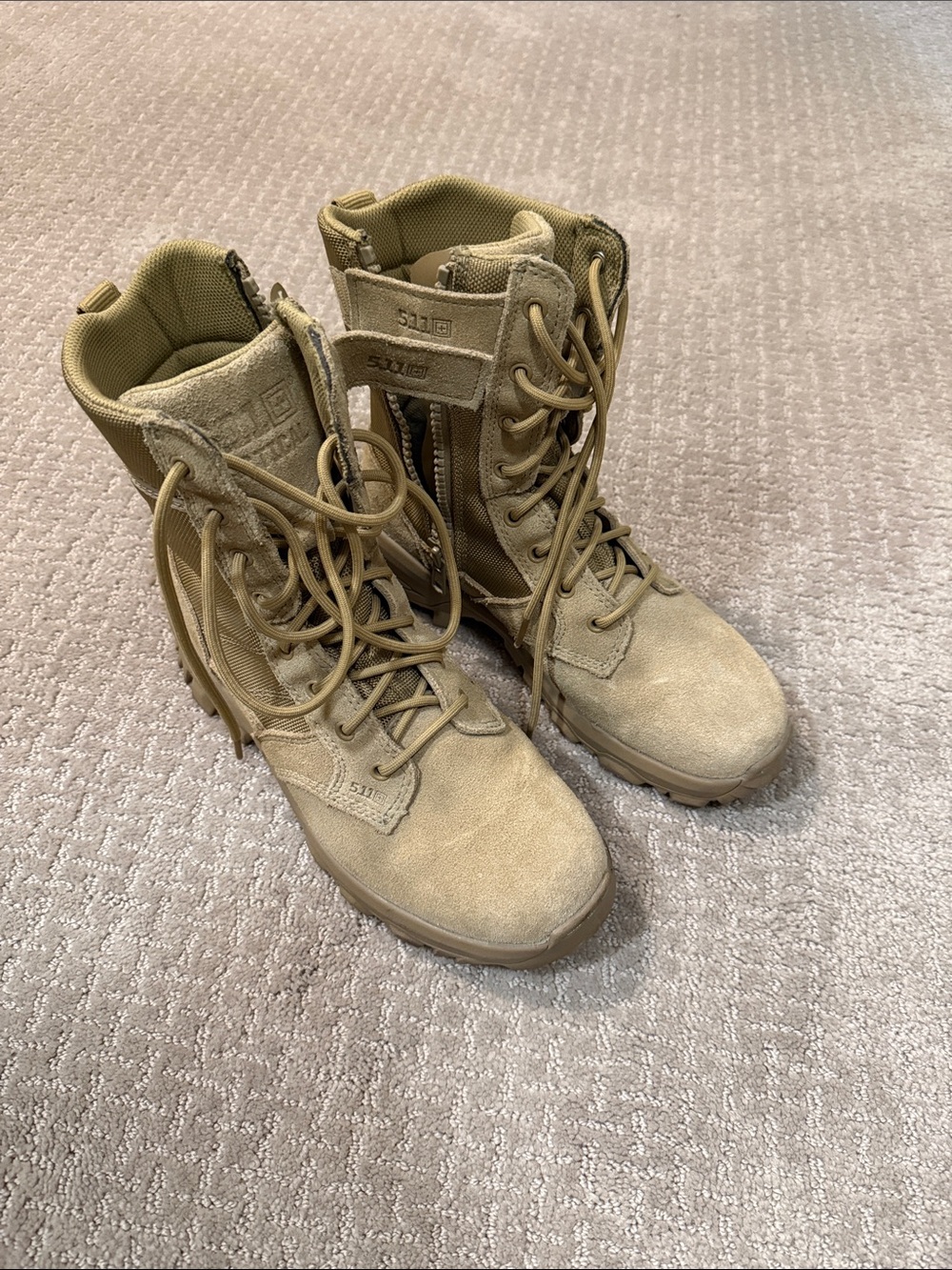 5.11 Tactical Coyote Tan Tactical Boots